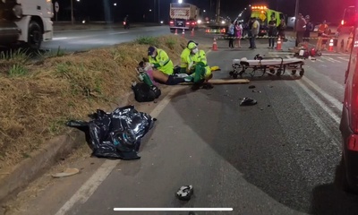 Sinop: Piloto de moto morre e outros dois ficam feridos com gravidade; Vítima Identificada