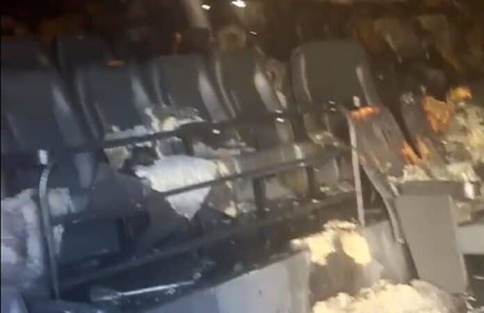 Incêndio de grandes proporções danifica salas de cinema em Lucas do Rio Verde