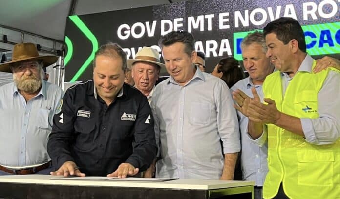 Mauro autoriza em Sinop duplicar 26 km da BR-163 e construir 6 viadutos
