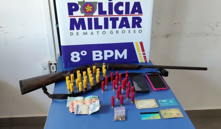 PM prende em Alta Floresta mulher suspeita de homicídio cometido em Rondônia