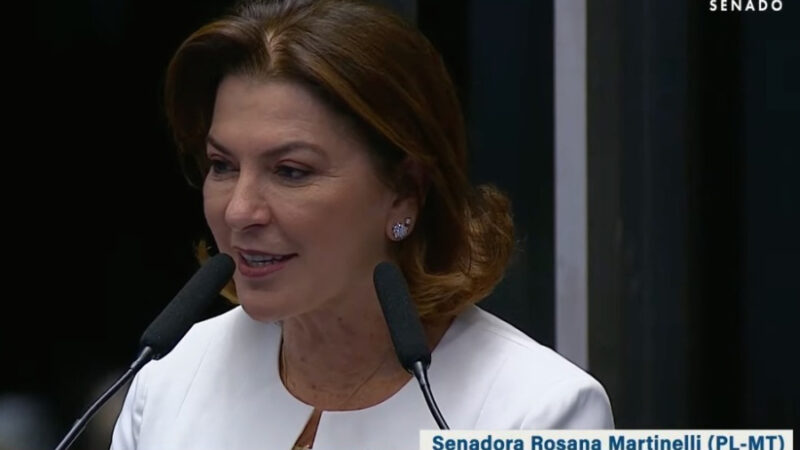 Rosana Martinelli toma posse no Senado e pela primeira vez MT tem duas senadoras