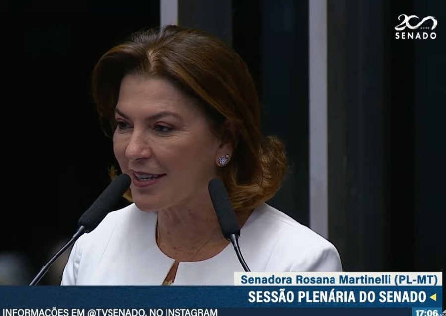 Rosana Martinelli toma posse no Senado e pela primeira vez MT tem duas senadoras