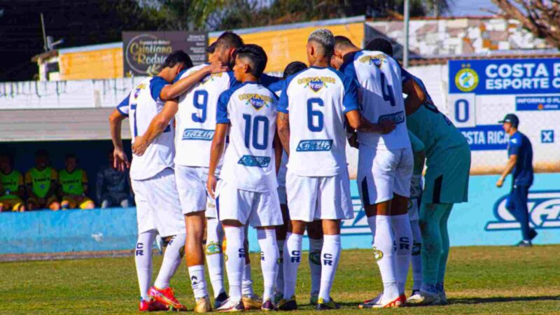 Costa Rica começa mal em fase mata-mata da Série D e perde para o Cianorte por 3 a 1