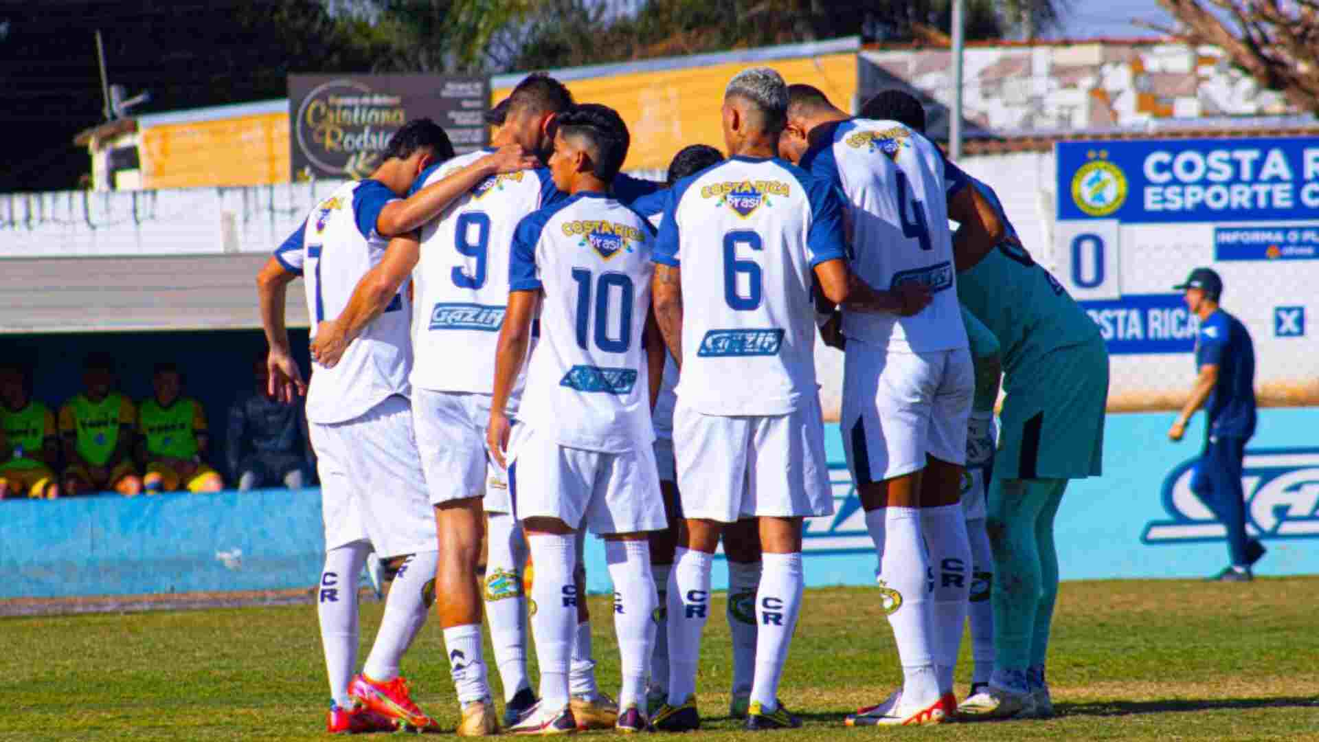 Costa Rica começa mal em fase mata-mata da Série D e perde para o Cianorte por 3 a 1