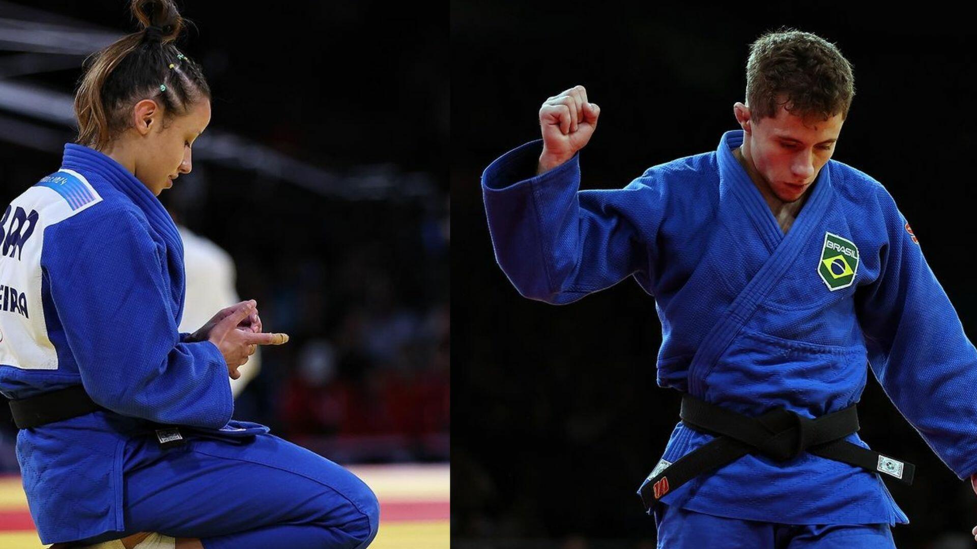 Judocas Natasha e Michel estão fora da disputa por medalha nos Jogos Olímpicos