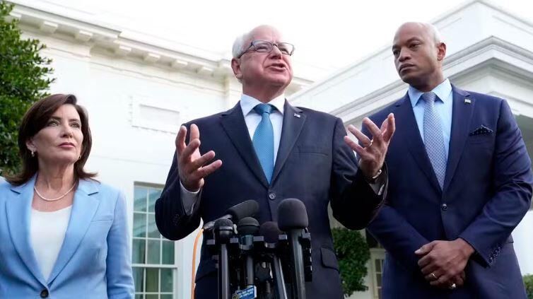 Kamala Harris escolhe Tim Walz para ser vice-presidente de chapa nas eleições dos EUA