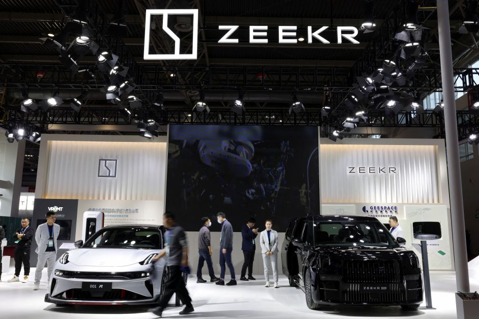 Montadora chinesa de carros elétricos Zeekr anuncia operações no Brasil