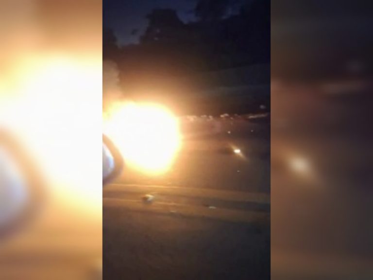 Mulher Morre e criança é ferida após colisão entre moto e carreta na BR-163 em Sinop.