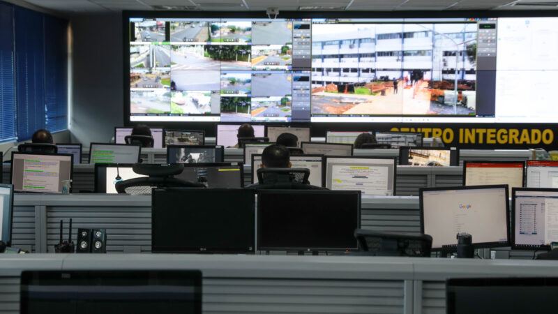 Eleição em Cuiabá terá reforço de quase 500 policiais e 1,7 mil câmeras do Vigia Mais MT