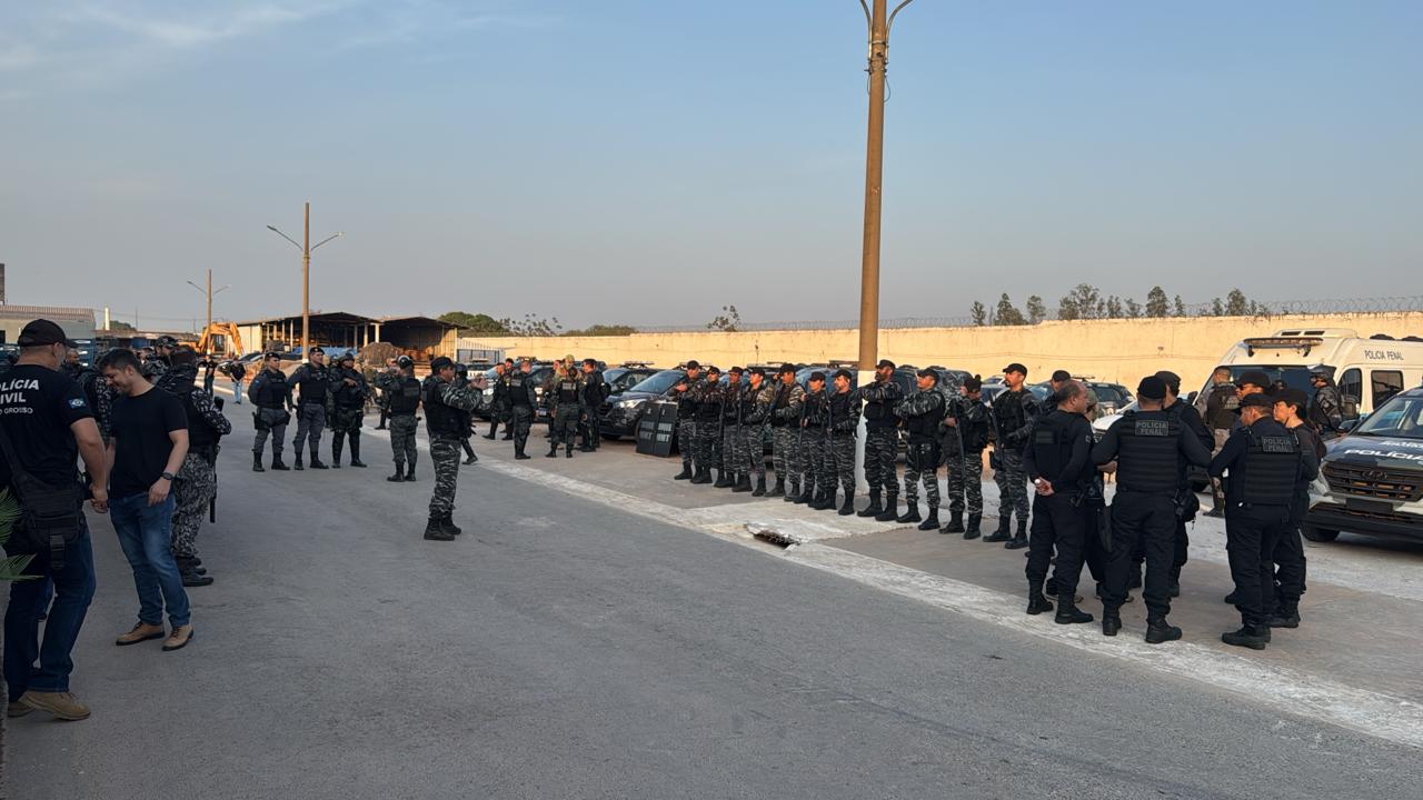 Forças de segurança de MT fazem operação na PCE