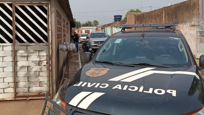 Polícia Civil prende autores de tentativa de latrocínio e apreende drogas e arma em Várzea Grande