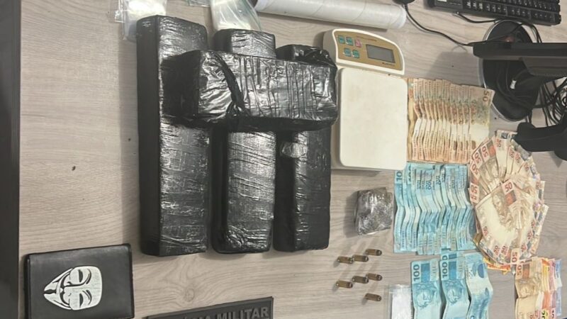 Suspeito de disparos contra escritório de advocacia é preso pela PM com drogas e munições
