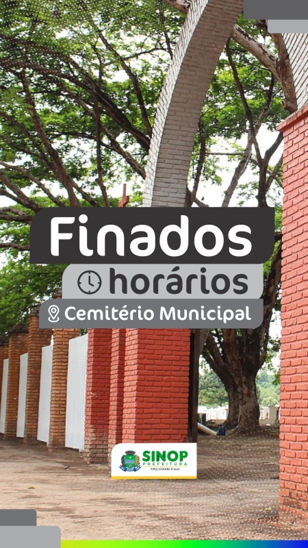 Programação de finados terá três missas e trânsito organizado para receber a população