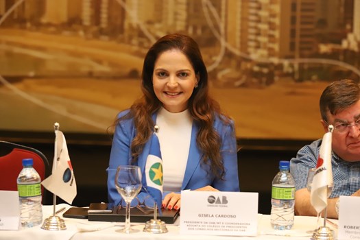 Gisela Cardoso é reeleita presidente da OAB Mato Grosso