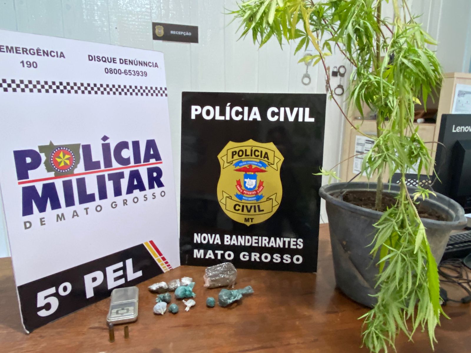 Polícia Civil cumpre 5 mandados de busca contra organização criminosa em Nova Bandeirantes