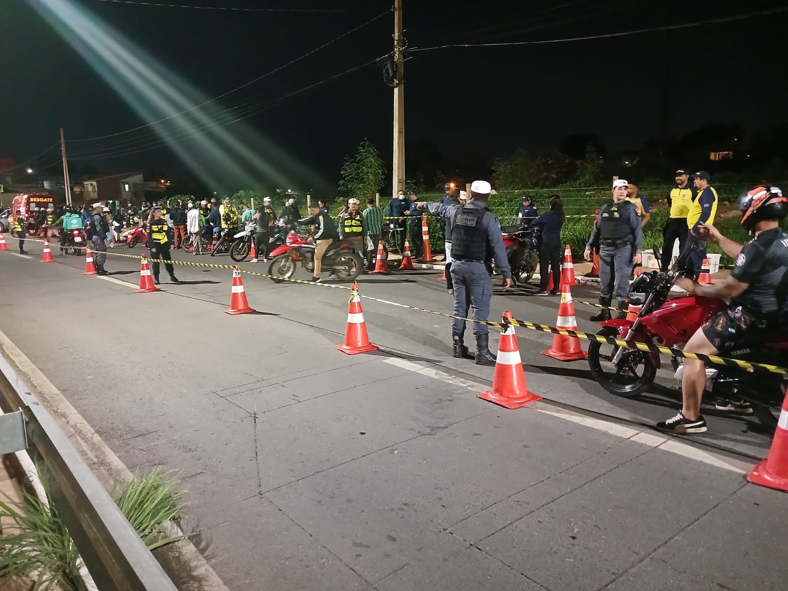Operação Lei Seca termina com remoção de 53 motocicletas na noite de quarta-feira (13)