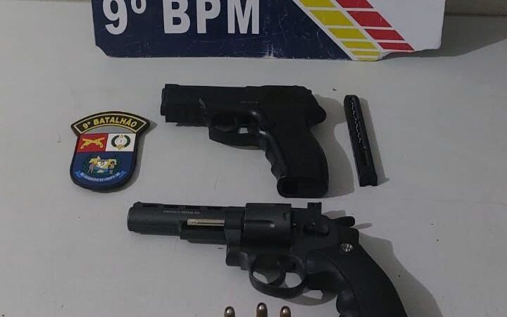 Polícia Militar prende homem e apreende adolescente por tentativa de roubo