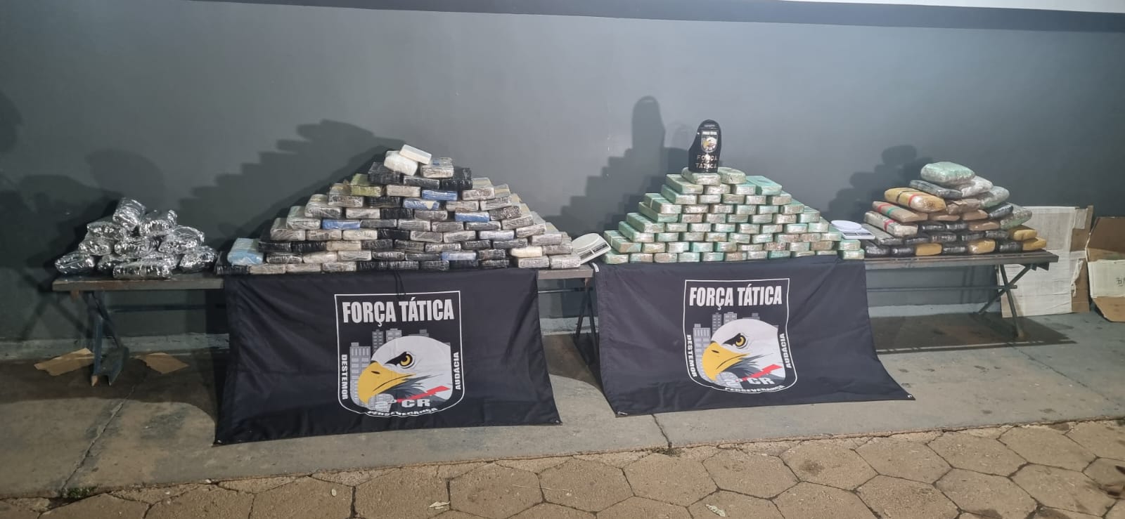 Polícia Militar apreende 270 quilos de entorpecentes em Várzea Grande