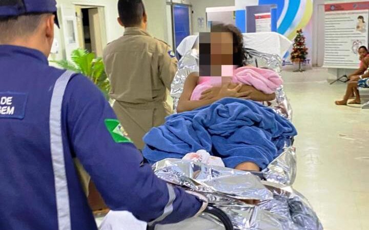 Corpo de Bombeiros auxilia mãe e bebê recém-nascida após parto em casa