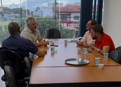 Deputado Dilmar Dal Bosco visita Sinop e discutem projetos com o novo secretário de desenvolvimento econômico
