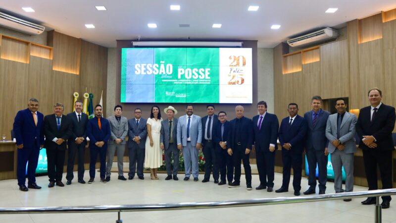 Vereadores tomam posse em Sinop, Remídio é eleito presidente e convoca sessão extraordinária