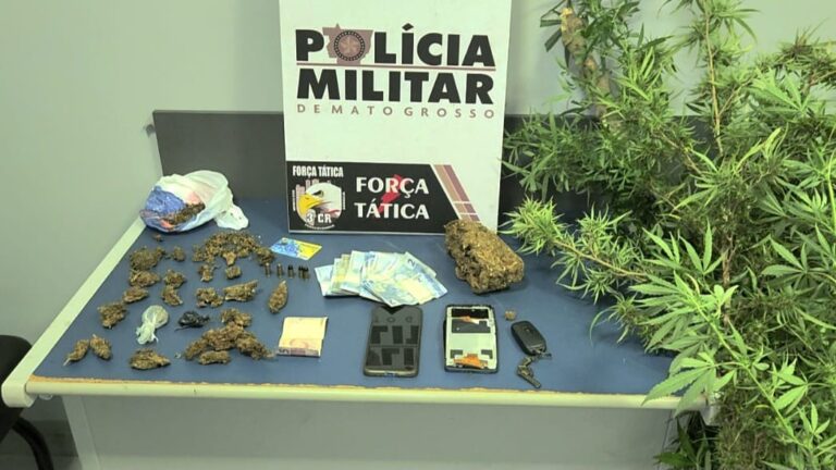 Polícia Militar Prende Suspeito de Tráfico de Drogas na Zona Rural de Sinop