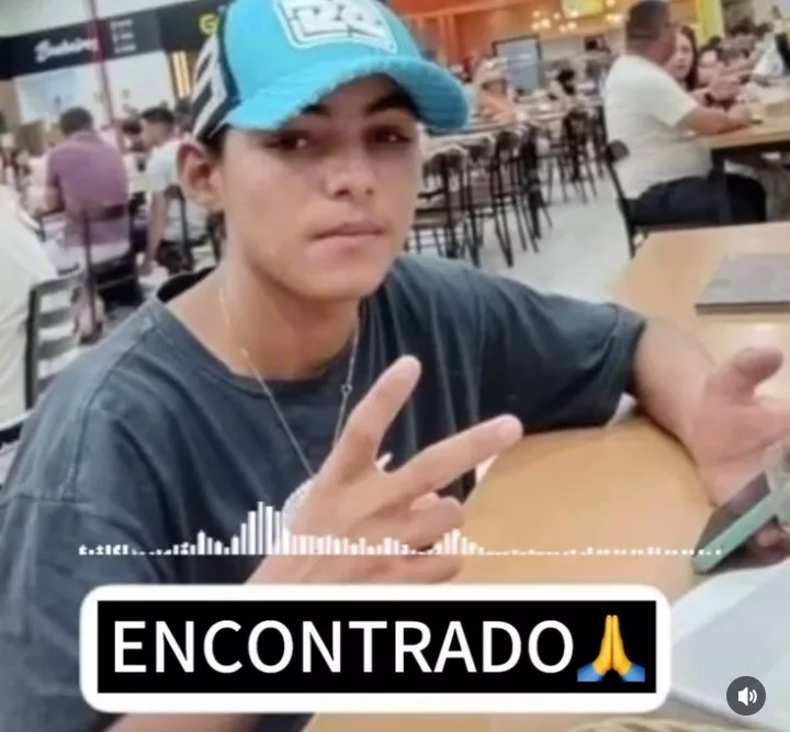 Adolescente é Encontrado Com Vida Em Sinop