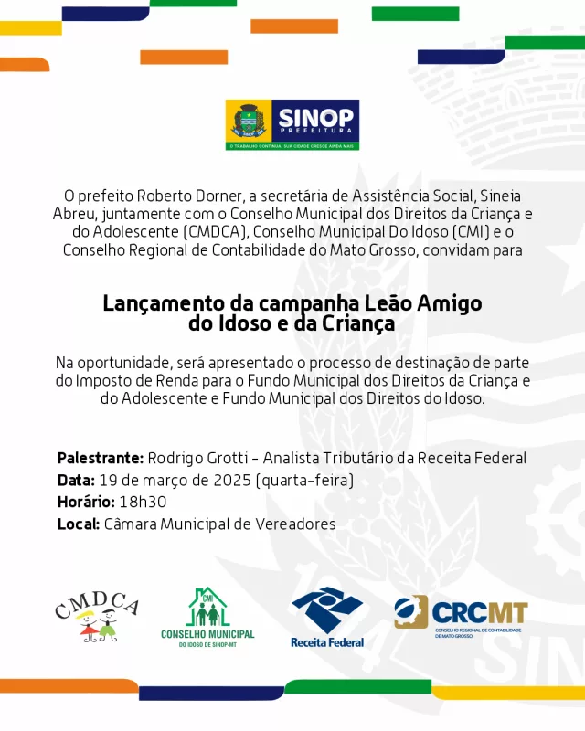 Leão Amigo do Idoso e da Criança: campanha será lançada na próxima quarta (19)