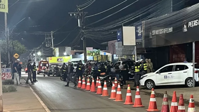 Operação Tolerância Zero para delitos de trânsito remove 19 motos e flagra 21 condutores sem CNH