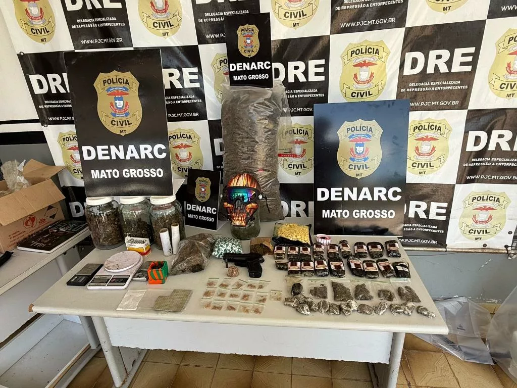 Polícia Civil fecha fábrica e ponto de distribuição de drogas no bairro Boa Esperança