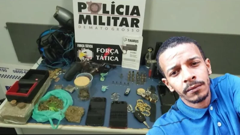 Identificado suspeito morto em confronto com a PM em Sinop