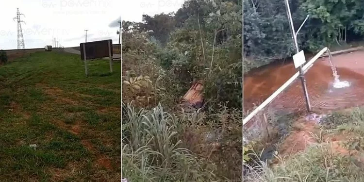 Morador registra capotamento impressionante na região da “Bica” às margens da MT-235