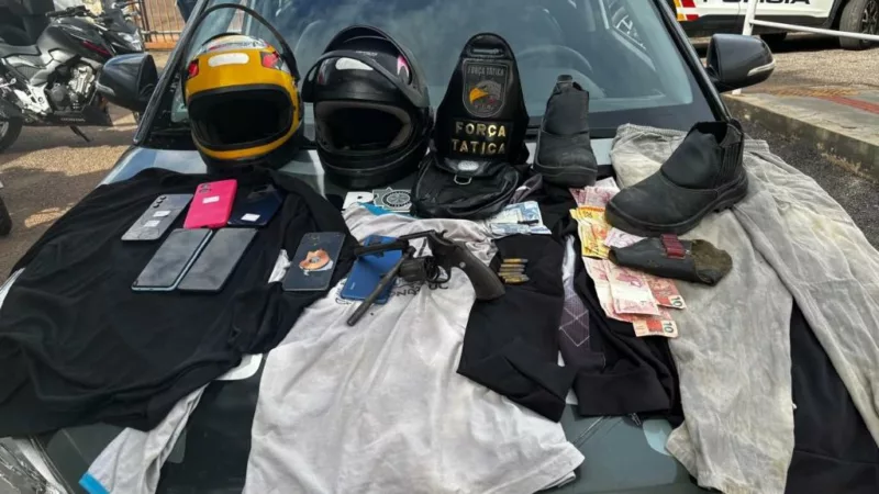 Força Tática prende homem e apreende adolescente por roubo em comércio em Rondonópolis
