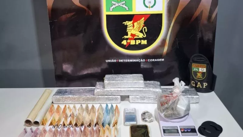 Polícia Militar prende faccionado por extorsão e tráfico de drogas em Várzea Grande
