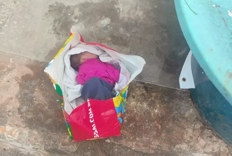 PM prende mulher que abandonou bebê dentro de sacola em Cuiabá