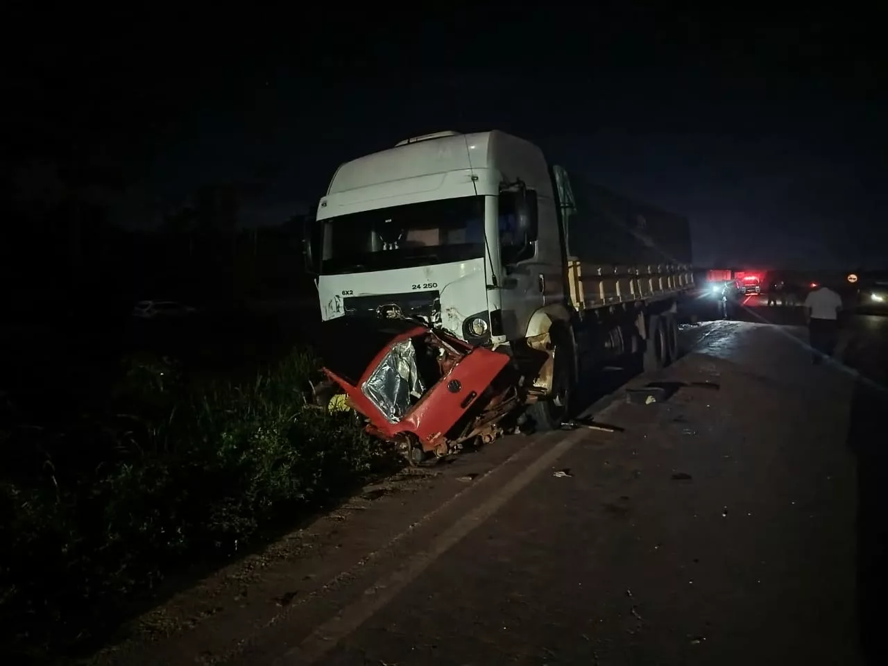 Grave acidente na BR-163 em Matupá-MT: cinco vítimas são identificadas