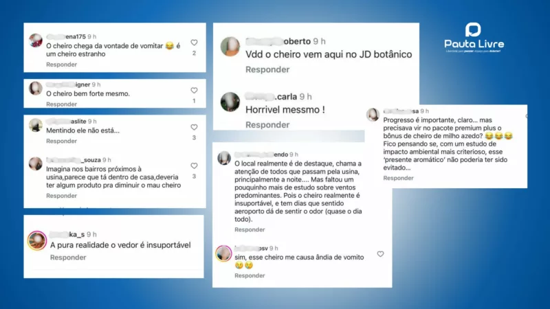 Moradores de bairros próximos da Inpasa Sinop reclamam do mau cheiro causado na produção de etanol