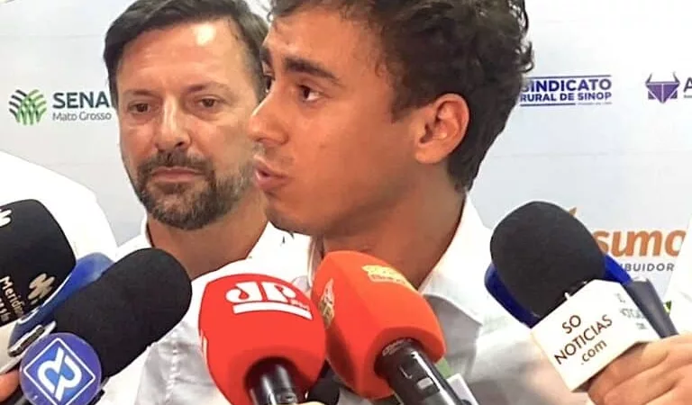 Nikolas critica desinformação sobre o agro, elogia Sinop e faz palestra hoje na Norte Show
