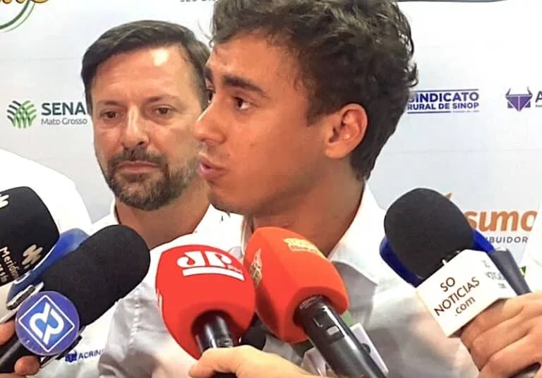 Nikolas critica desinformação sobre o agro, elogia Sinop e faz palestra hoje na Norte Show