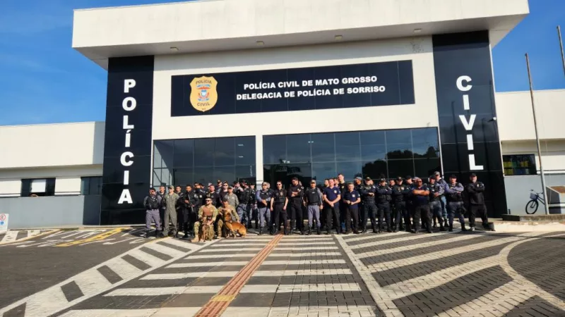 Forças Integradas deflagram Operação Asfixia no combate ao tráfico de drogas em Sorriso