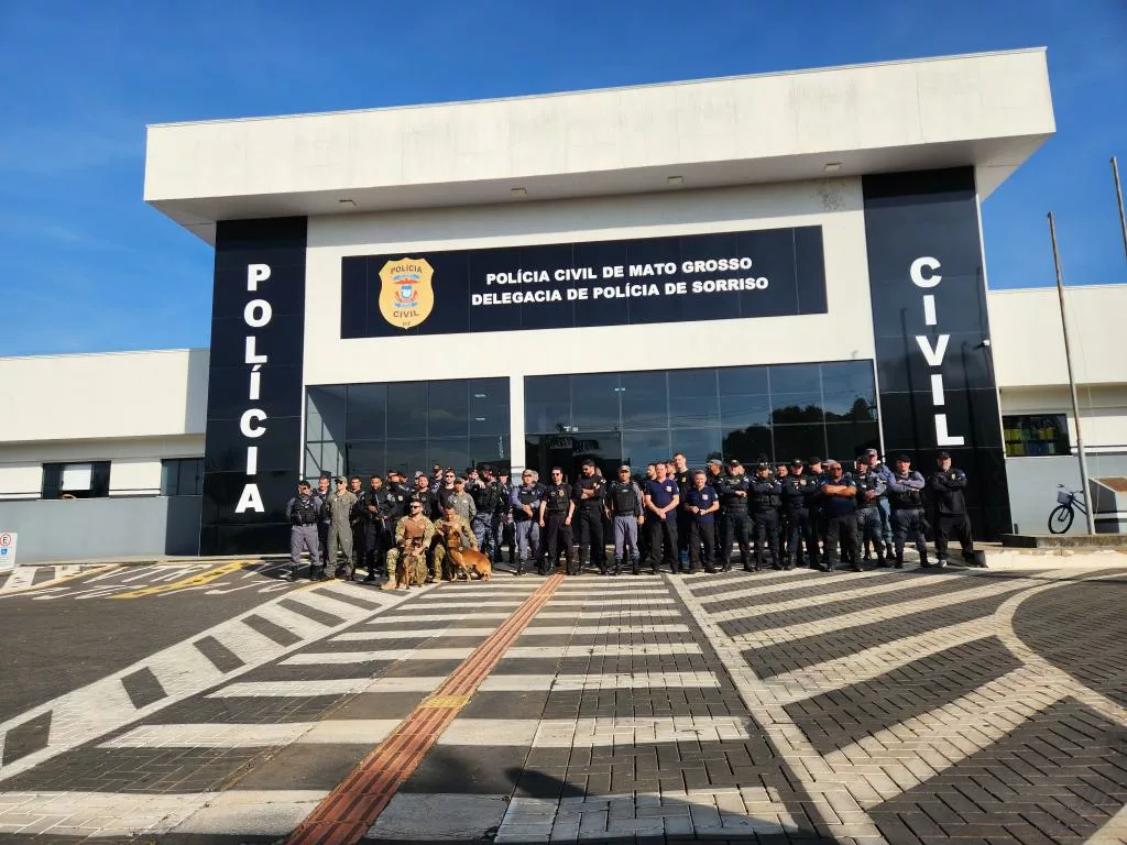 Forças Integradas deflagram Operação Asfixia no combate ao tráfico de drogas em Sorriso