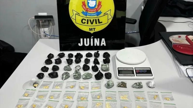 Polícia Civil prende criminosos de alta periculosidade envolvidos com tráfico de drogas e tentativa de latrocínio em Juína