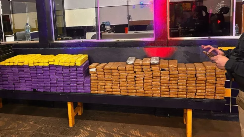 Homem é preso em flagrante com 429 tabletes de maconha avaliados em R$ 1,5 milhão
