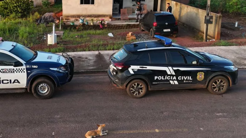 Polícia Civil prende homem em flagrante e apreende arma em ação contra o tráfico de drogas em Nova Santa Helena