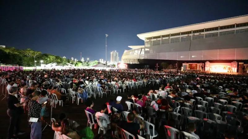 Mais de 30 mil pessoas assistiram ao Auto da Paixão de Cristo nessa Sexta-feira Santa (18)