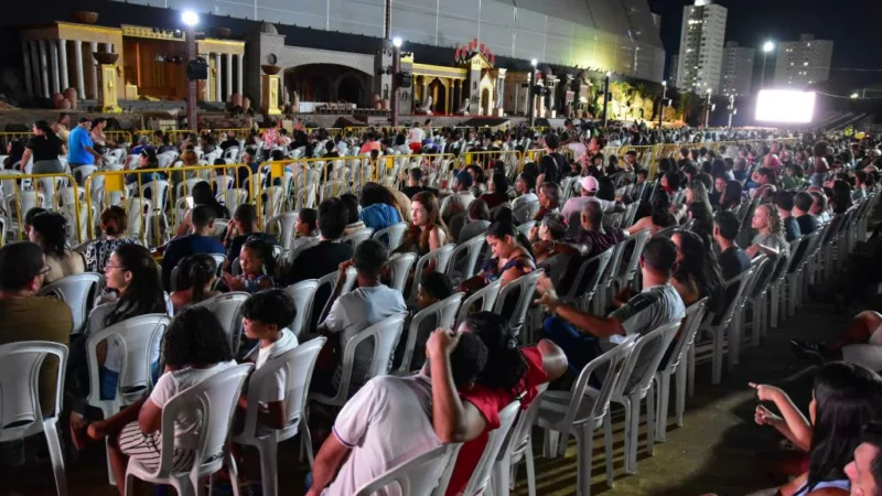 Auto da Paixão de Cristo reúne público recorde em seis dias de espetáculo