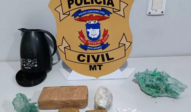 Polícia Civil prende em flagrante jovem que vendia drogas pelo WhatsApp