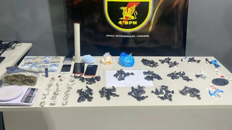 PM prende faccionados por tráfico de drogas em boates e motéis no Zero KM