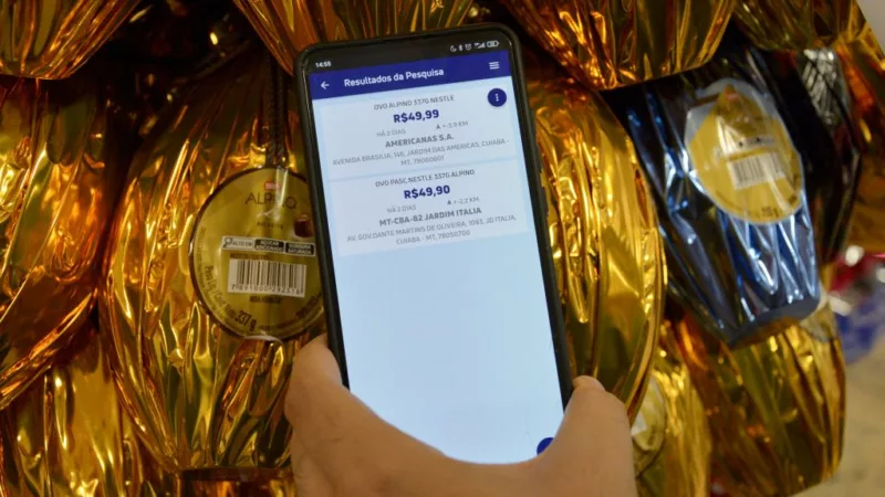 Consumidores podem consultar preços no Nota MT para economizar na Páscoa
