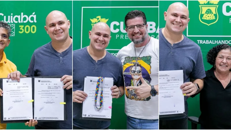 Prefeito sanciona quatro leis e valoriza atuação de vereadores